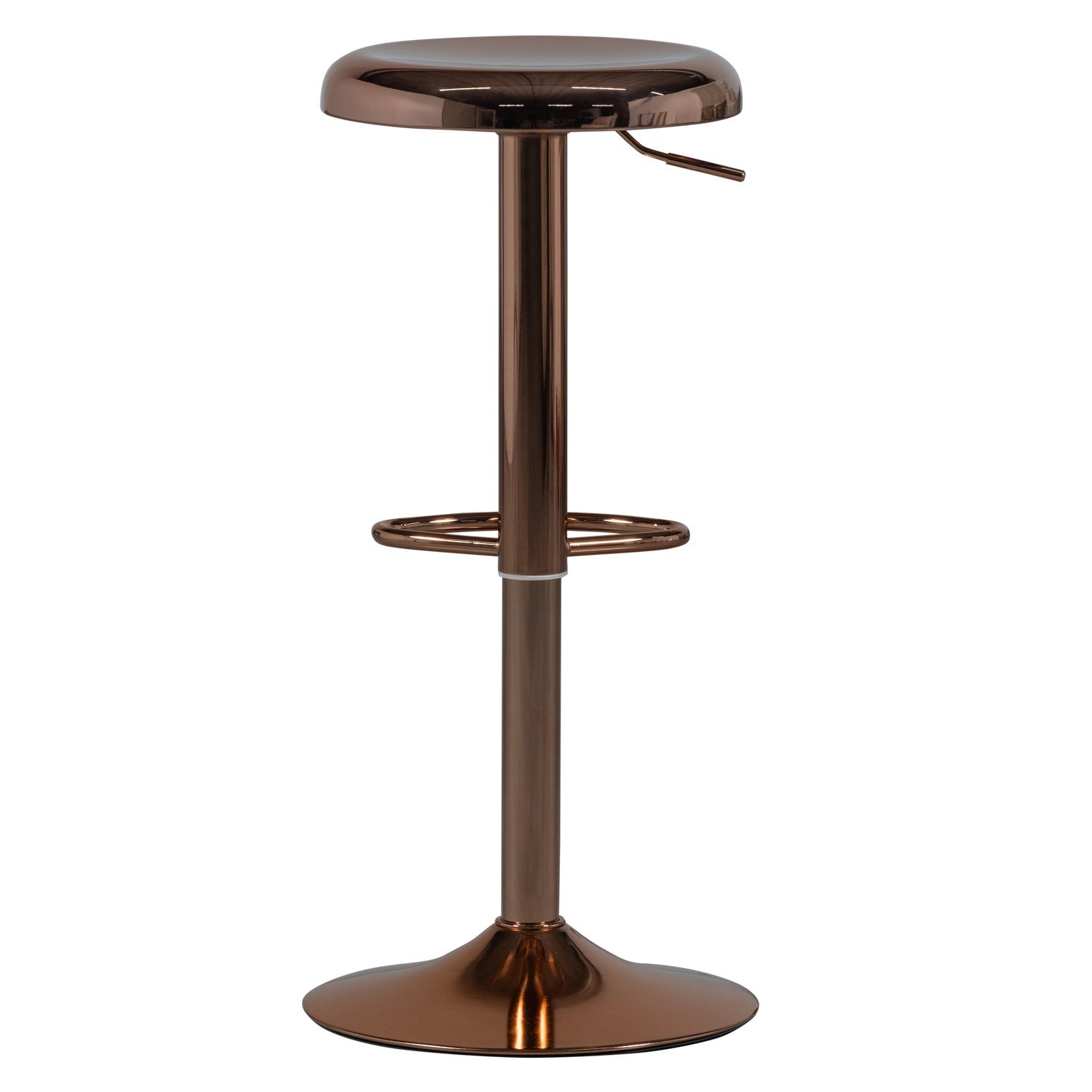 Sgabello da bar in alluminio Isaac 39x81 cm