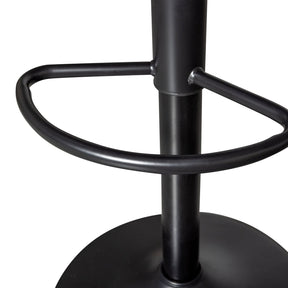 Sgabello da bar in alluminio Isaac 39x81 cm
