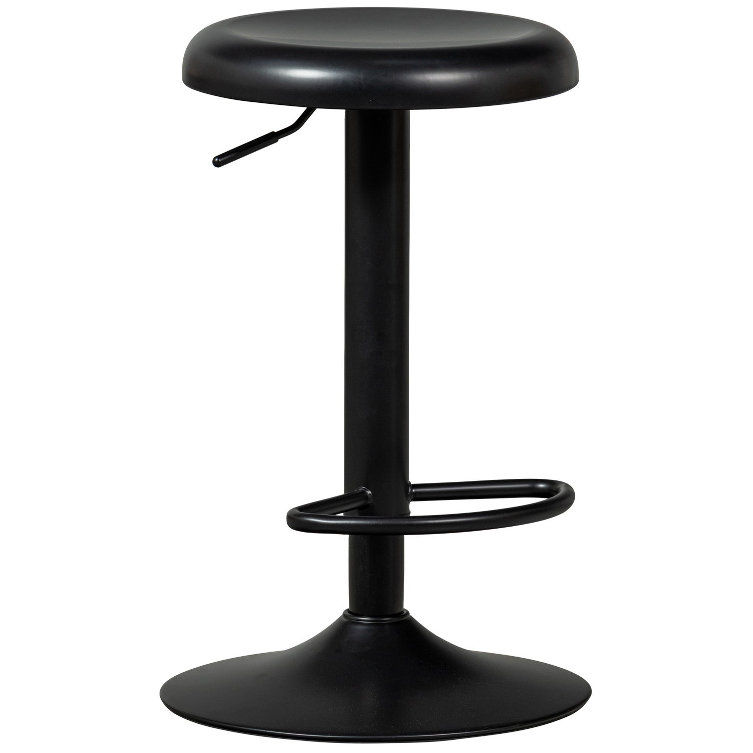 Sgabello da bar in alluminio Isaac 39x81 cm