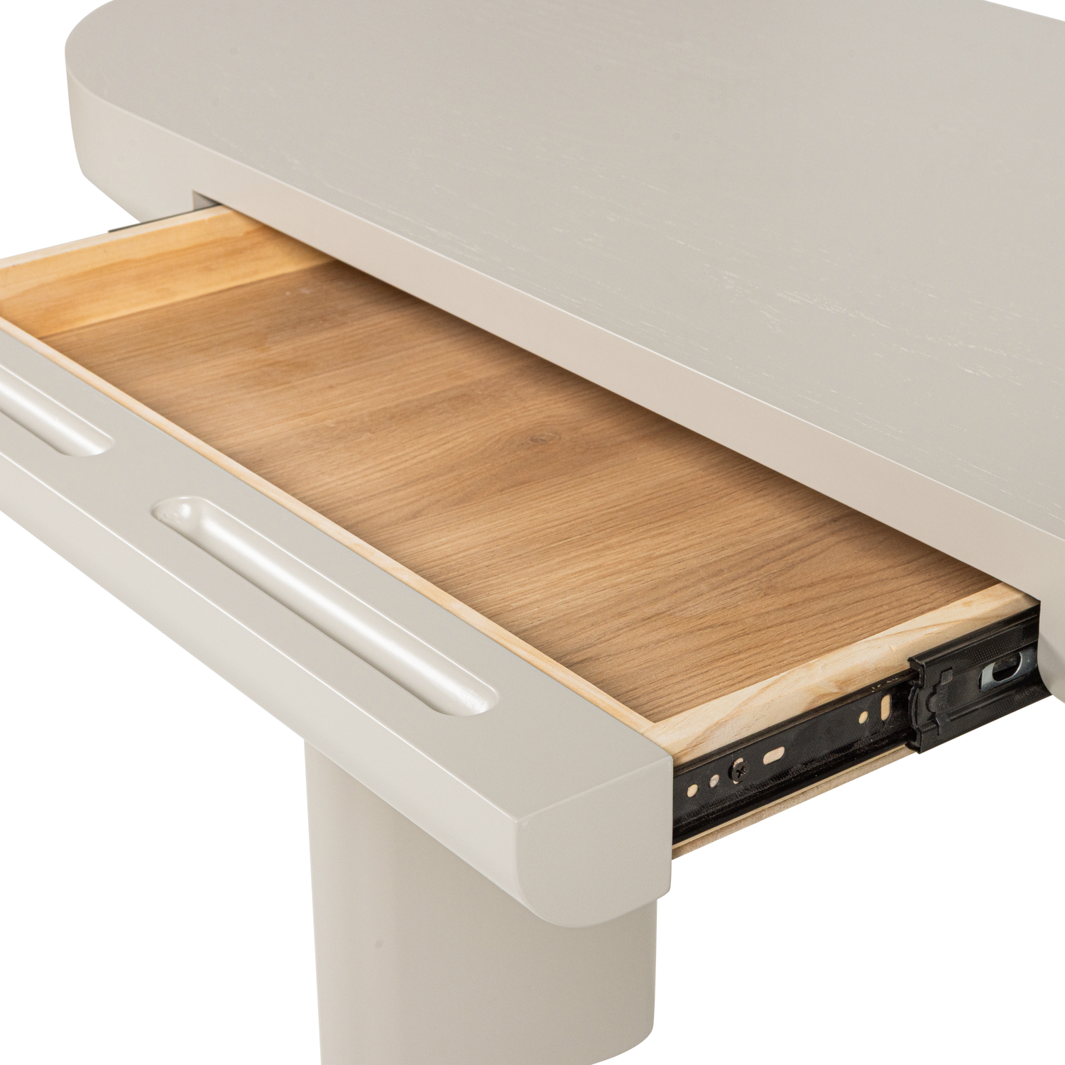 Scrivania 1 cassetto bianco avorio Skara 120x75 cm