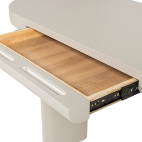 Scrivania 1 cassetto bianco avorio Skara 120x75 cm