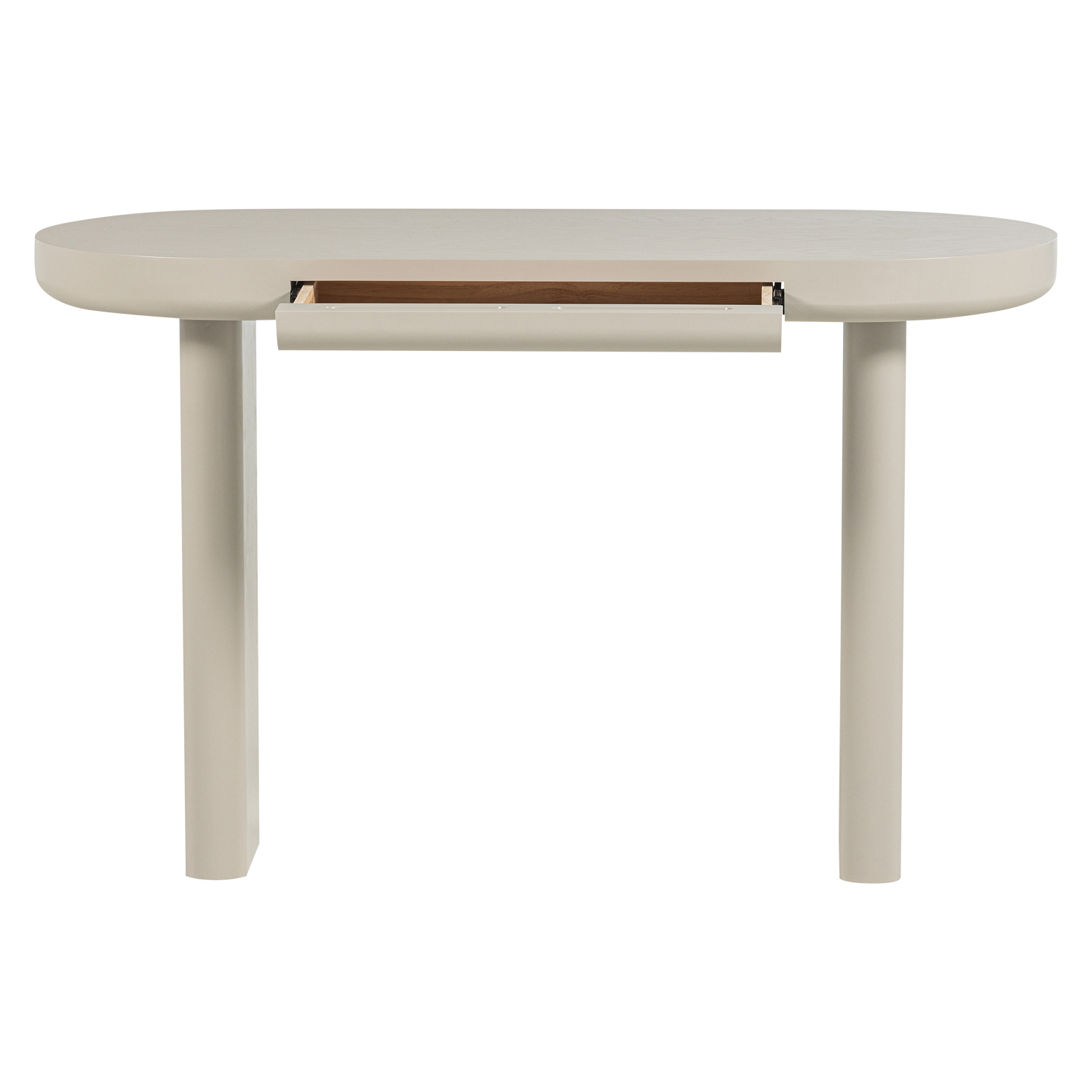 Scrivania 1 cassetto bianco avorio Skara 120x75 cm