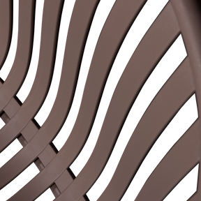 Poltrona da giardino con poggiapiedi Bray 81x73 cm