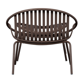 Poltrona da giardino con poggiapiedi Bray 81x73 cm