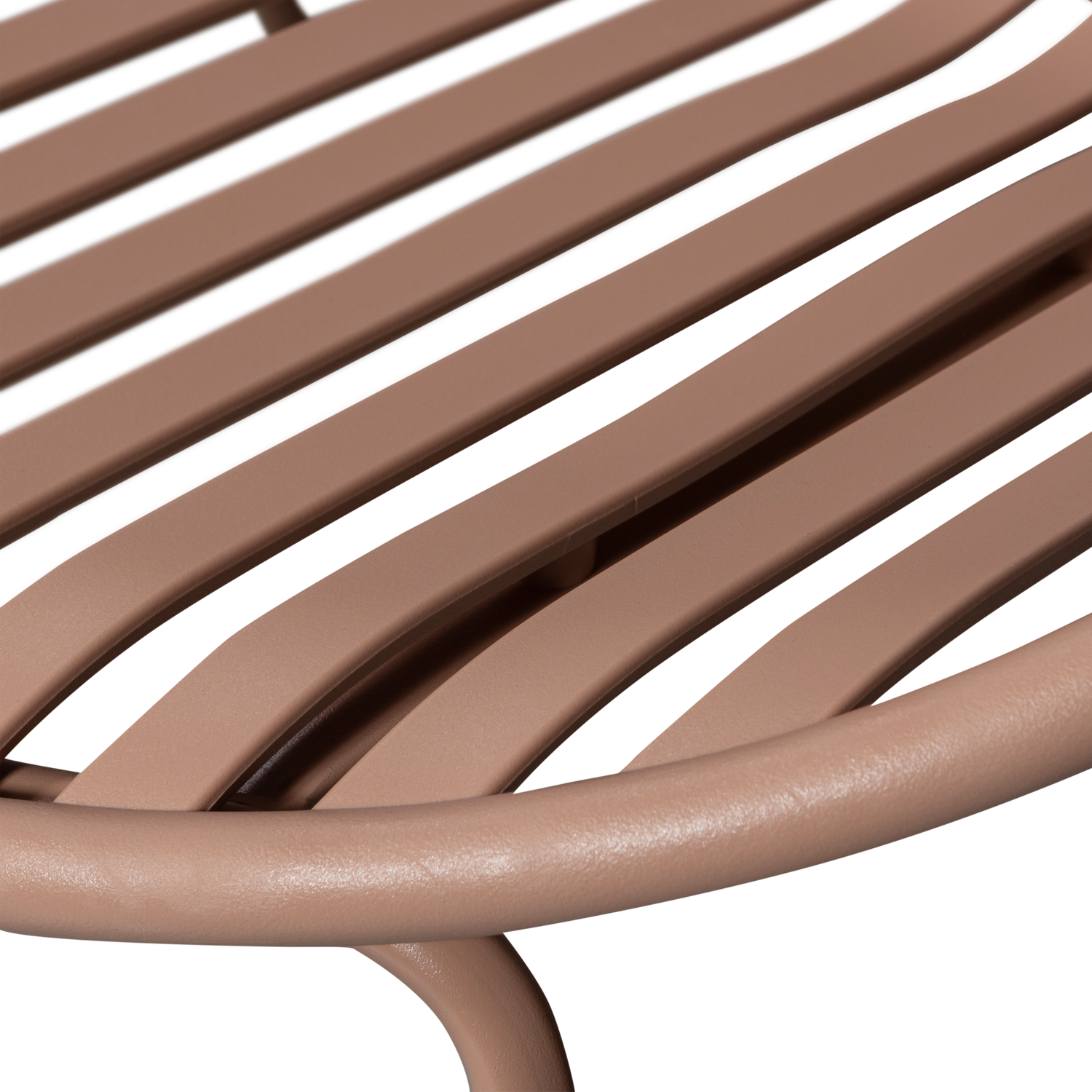 Poltrona da giardino con poggiapiedi Bray 81x73 cm