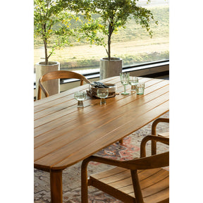 Tavolo da esterno in legno di acacia Roots 215x76 cm