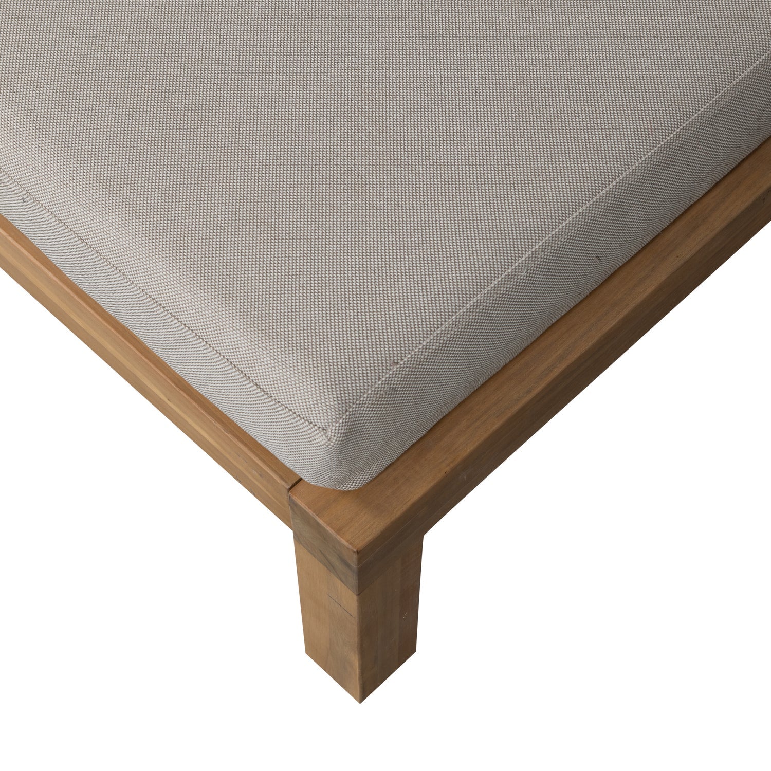 Poltrona da esterno in legno di acacia Tyin 120x90 cm