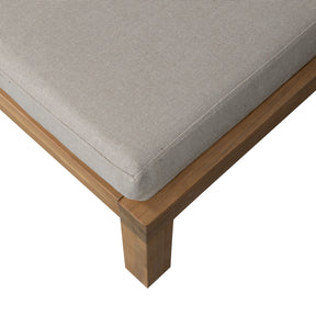 Poltrona da esterno in legno di acacia Tyin 120x90 cm