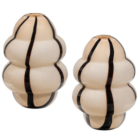 Set di 2 vasi in vetro Kency 23x32 cm