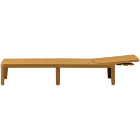 Lettino da giardino in polipropilene Jinte 55x29 cm