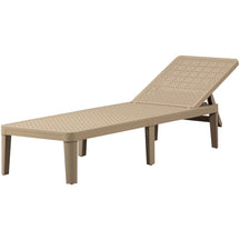 Lettino da giardino in polipropilene Jinte 55x29 cm