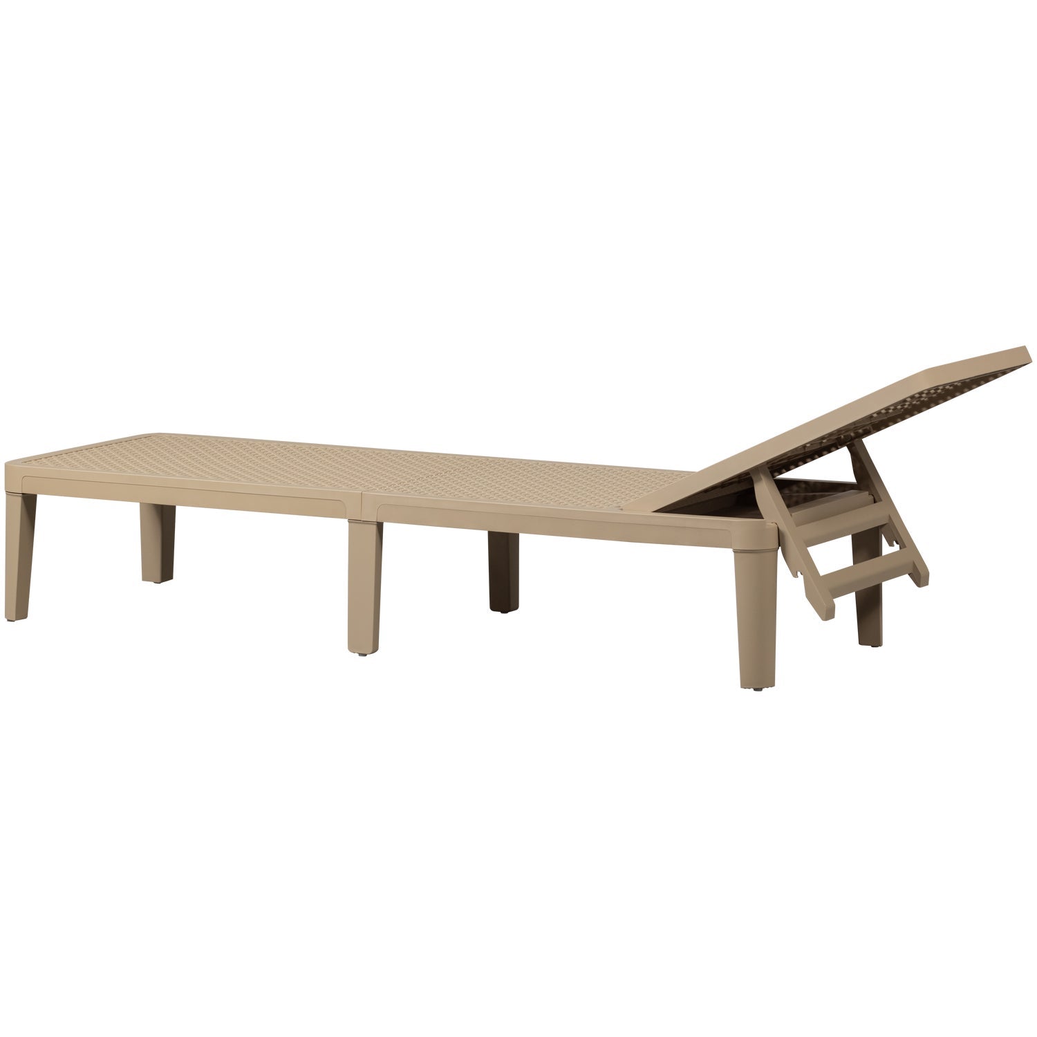 Lettino da giardino in polipropilene Jinte 55x29 cm
