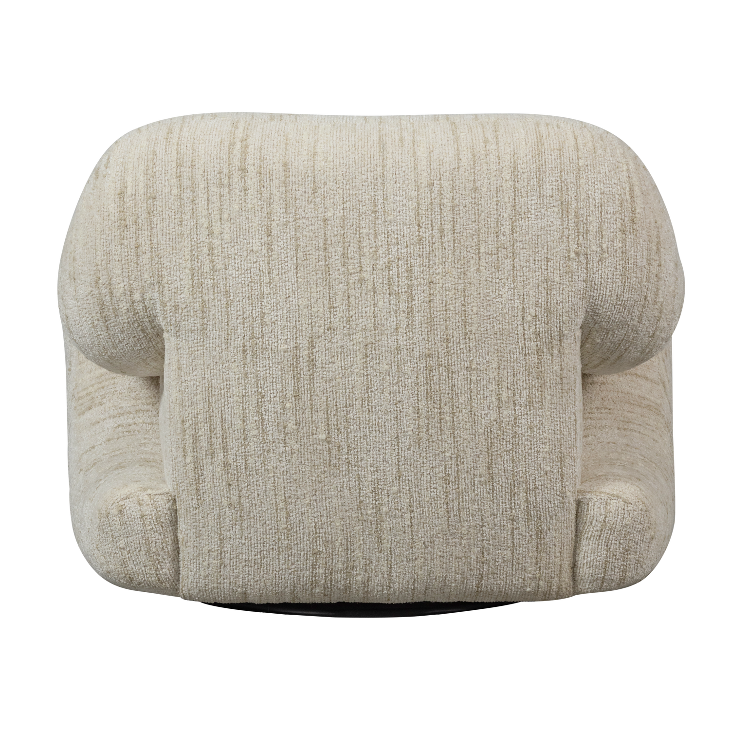 Poltrona girevole in tessuto Miva 88x70 cm