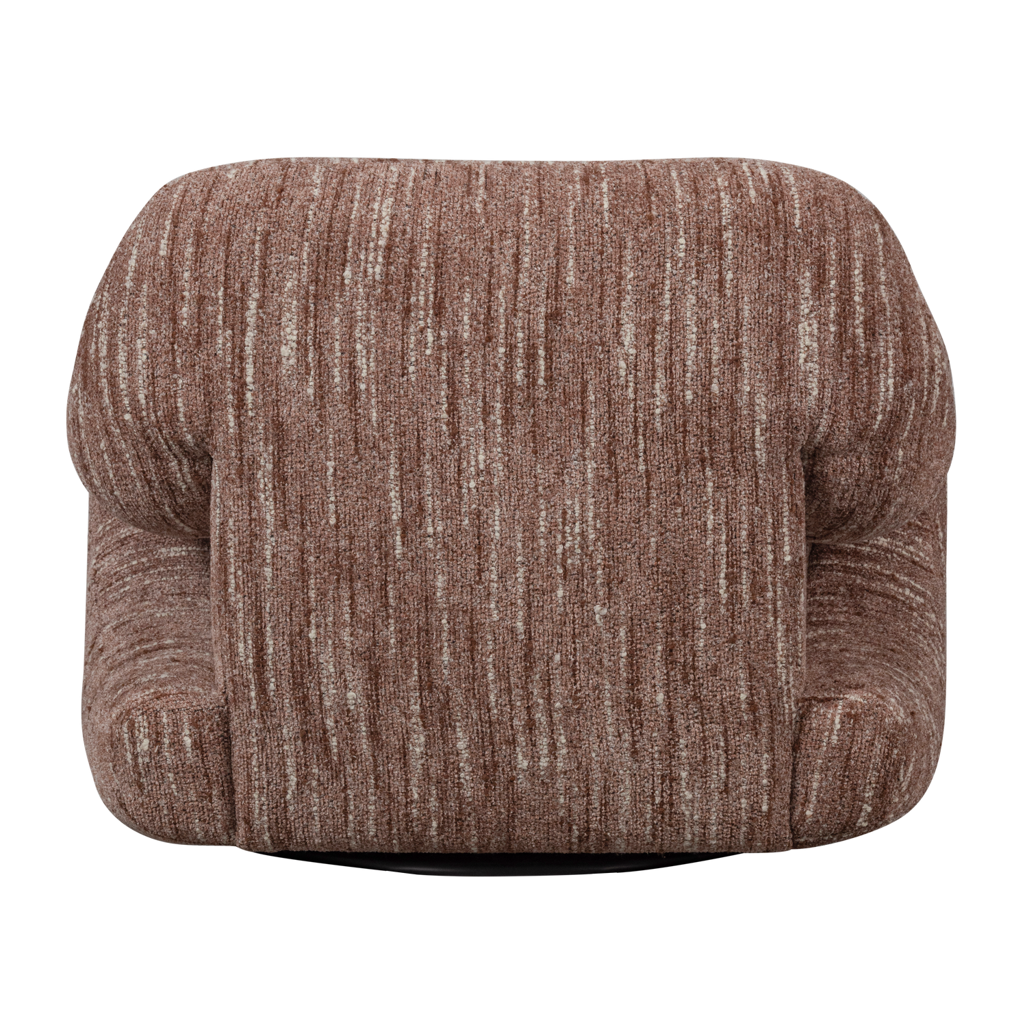 Poltrona girevole in tessuto Miva 88x70 cm