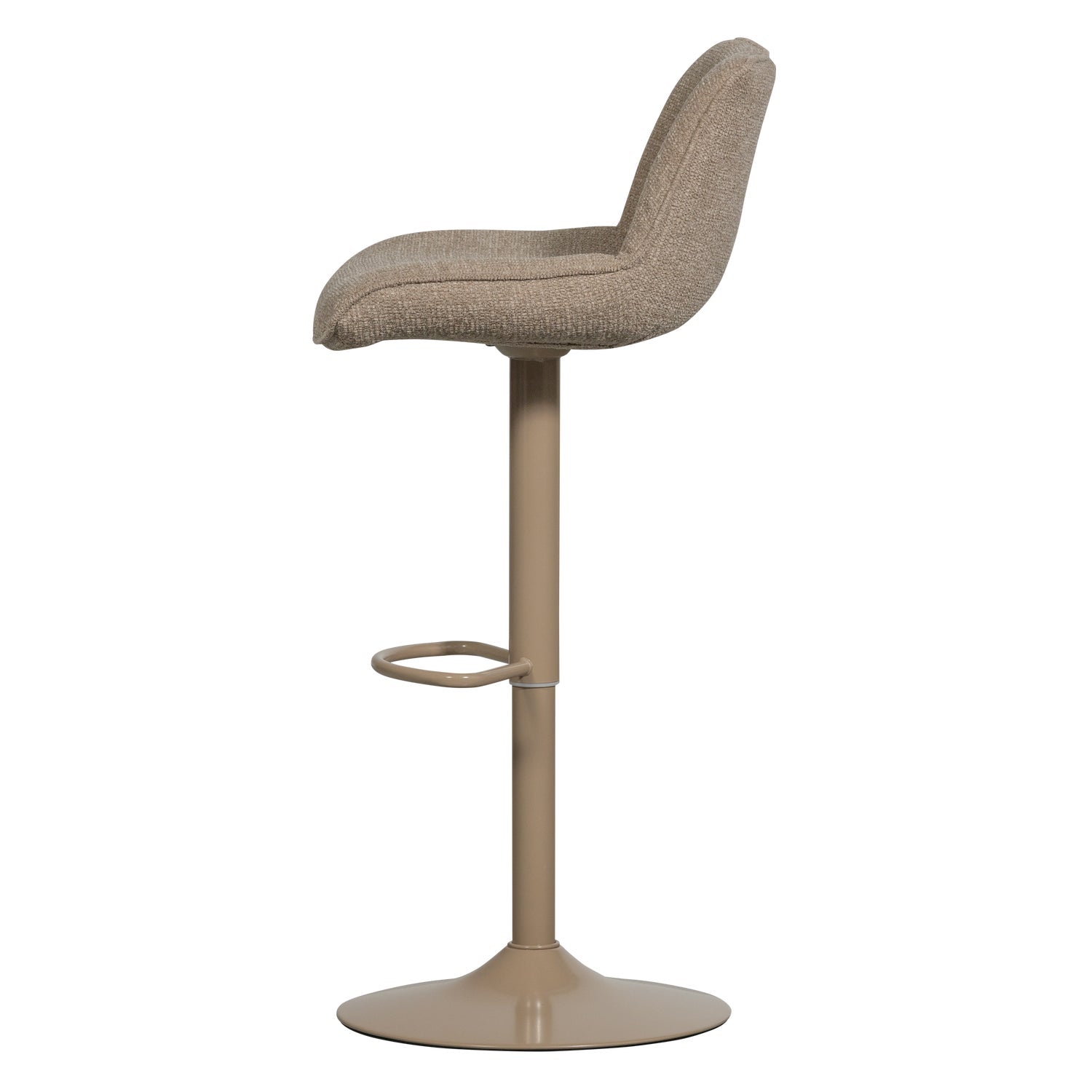 Sgabello da bar in poliestere Marten 45x110 cm