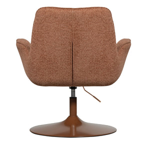 Poltrona regolabile in tessuto Marten 79x91 cm