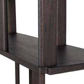 Libreria a giorno marrone Riss 90x186 cm