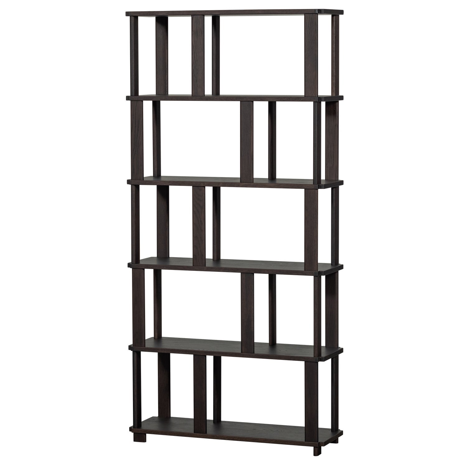Libreria a giorno marrone Riss 90x186 cm