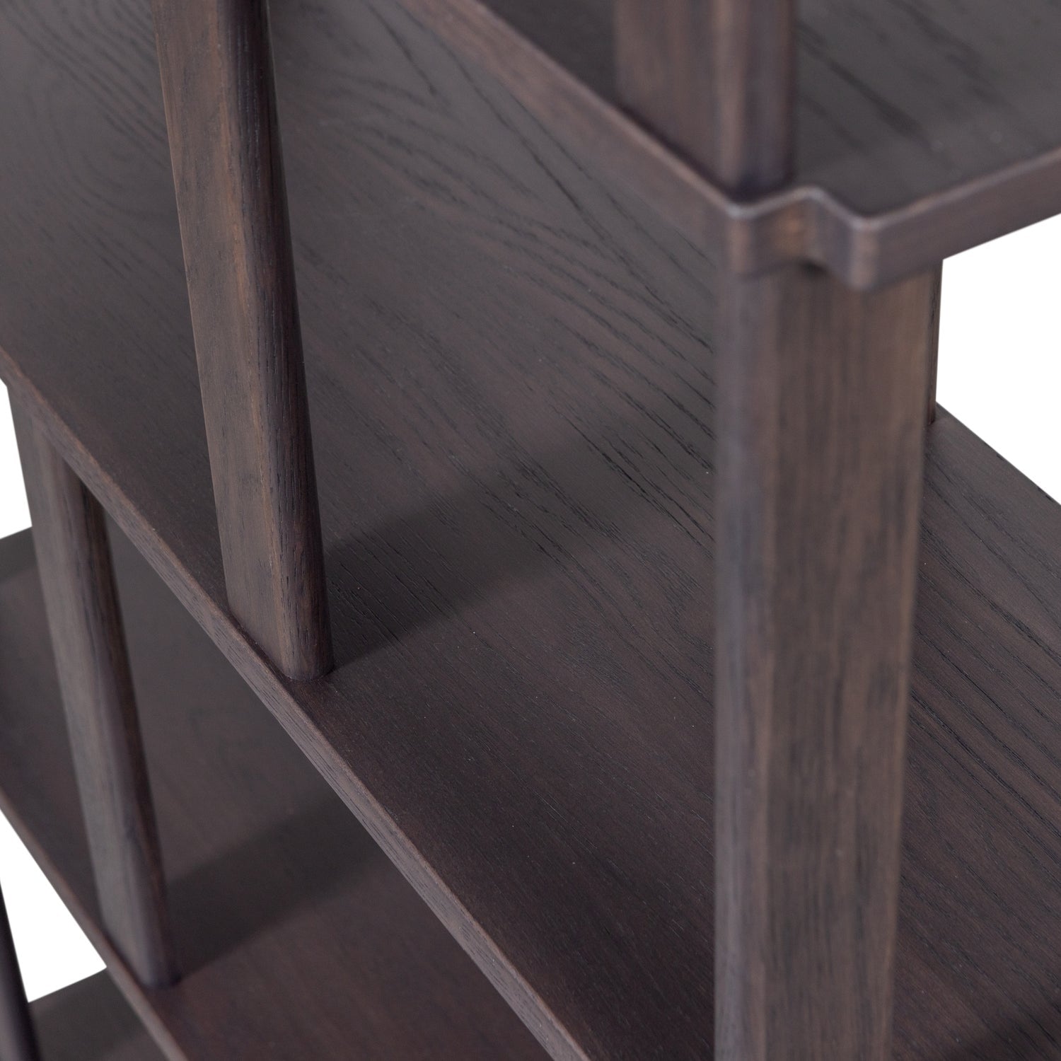 Libreria a giorno marrone Riss 90x186 cm
