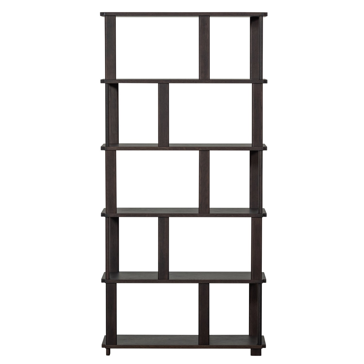 Libreria a giorno marrone Riss 90x186 cm