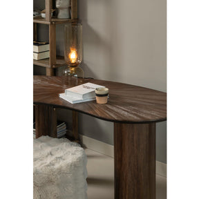 Scrivania in legno duro di teak Sun 150x76 cm