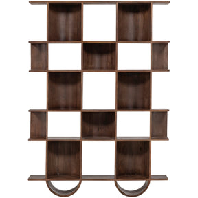 Libreria a giorno in legno di mango Sinne 180x130 cm