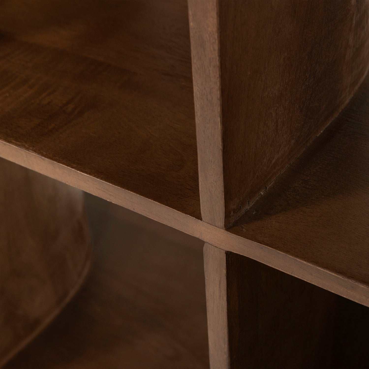 Libreria a giorno in legno di mango Sinne 180x130 cm
