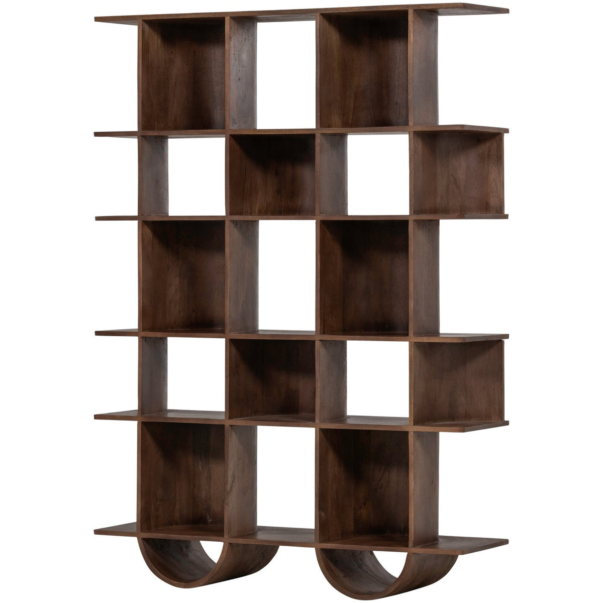 Libreria a giorno in legno di mango Sinne 180x130 cm