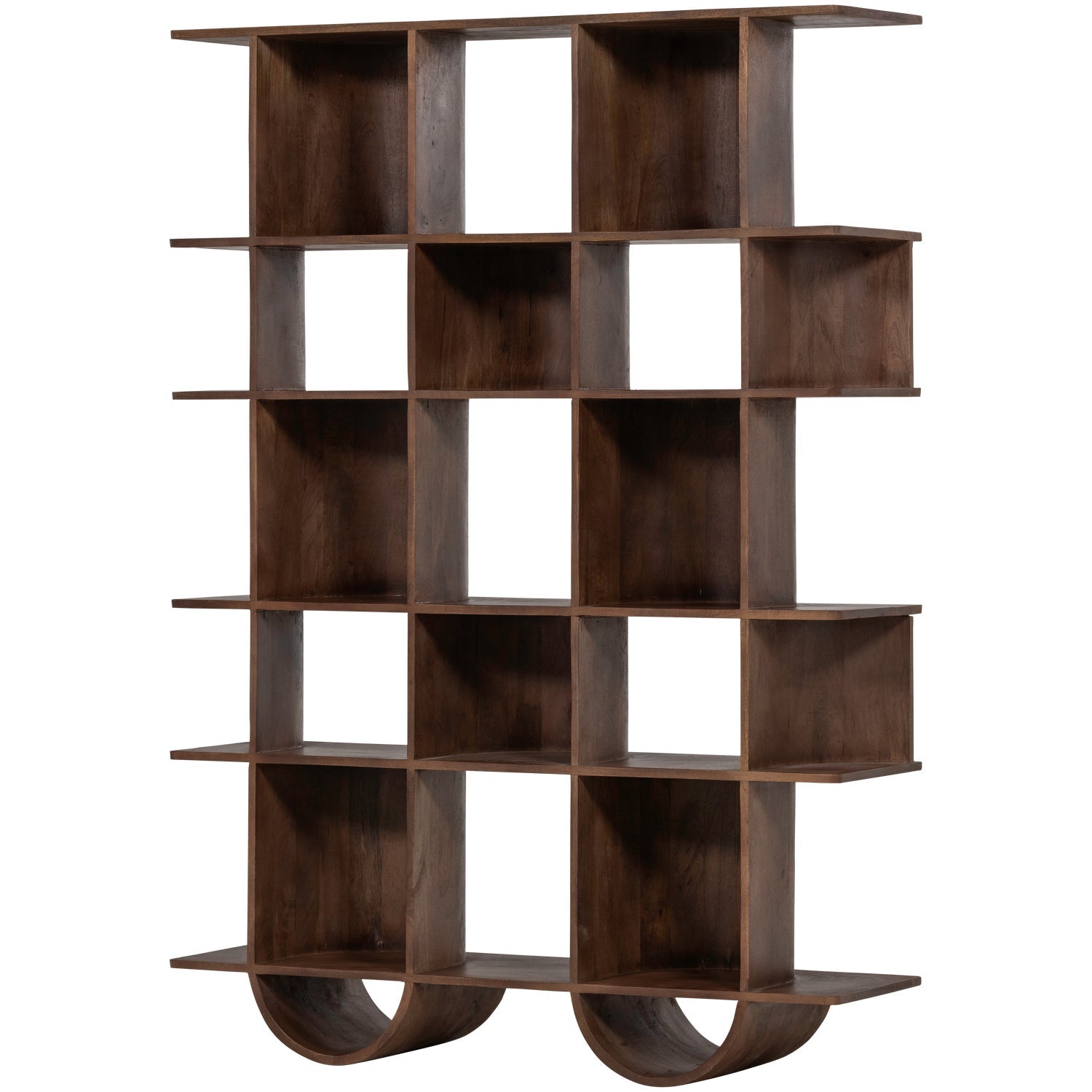 Libreria a giorno in legno di mango Sinne 180x130 cm