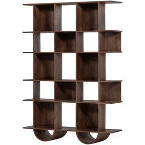 Libreria a giorno in legno di mango Sinne 180x130 cm