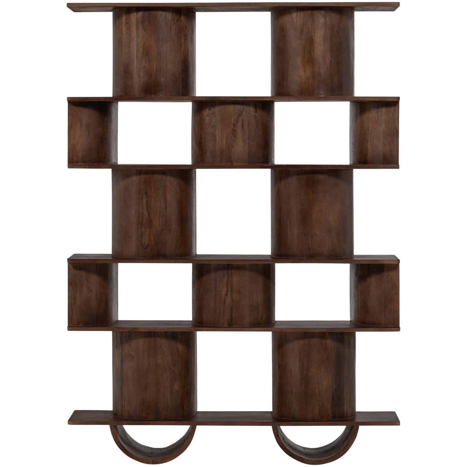 Libreria a giorno in legno di mango Sinne 180x130 cm