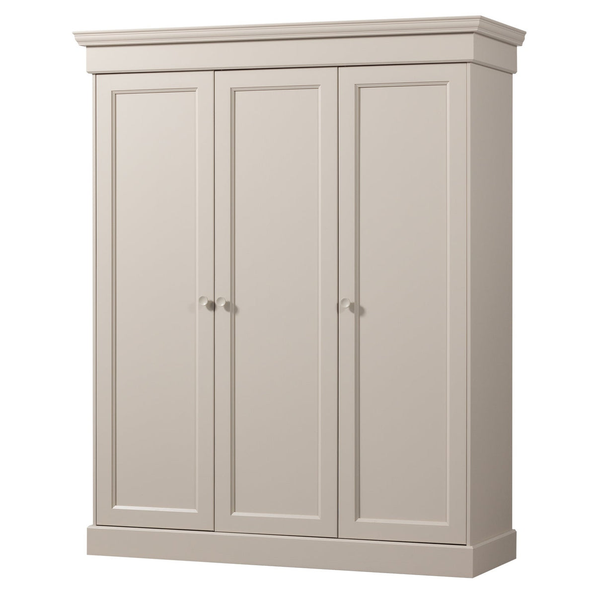 Armadio 3 ante in legno di pino Olivia 171x212 cm