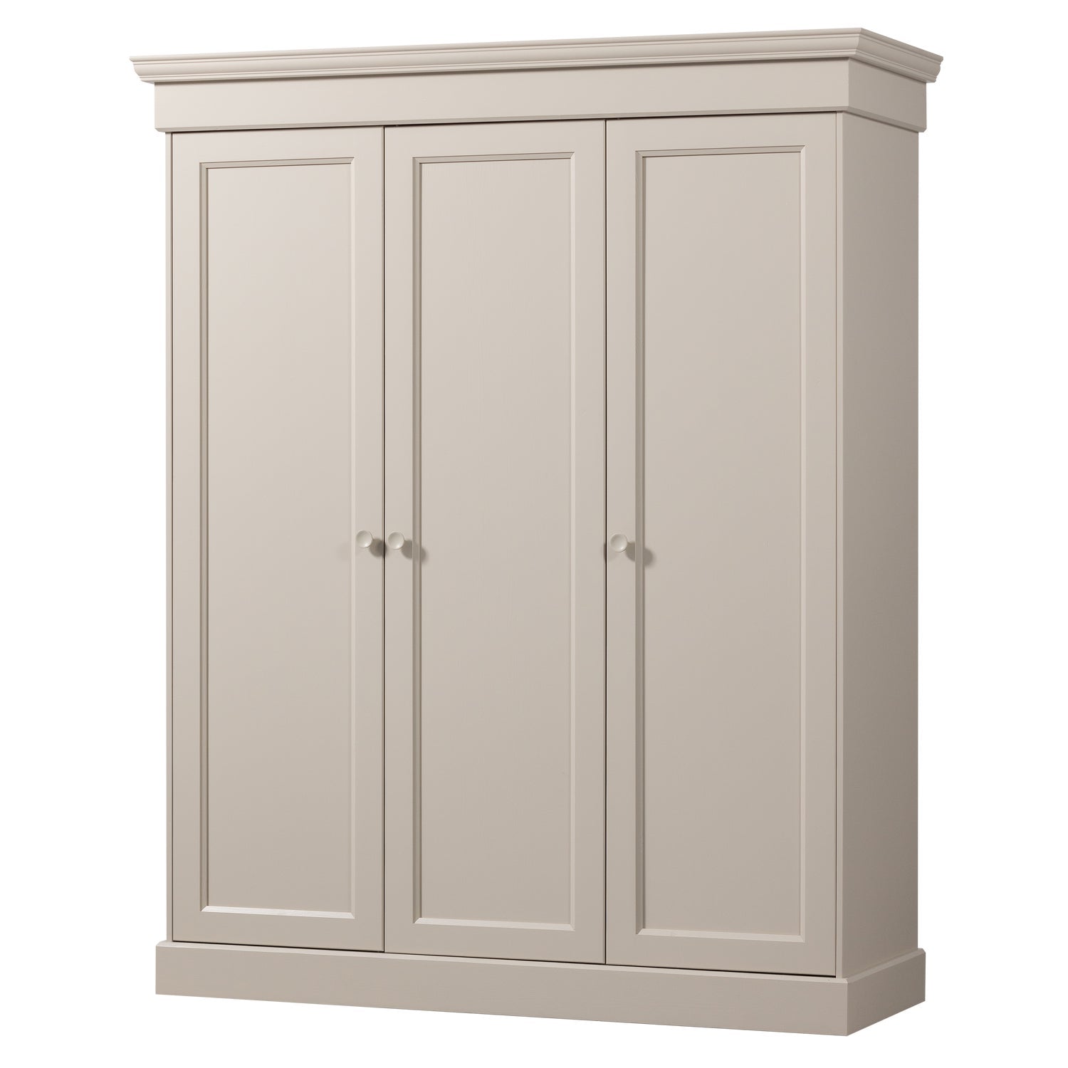Armadio 3 ante in legno di pino Olivia 171x212 cm
