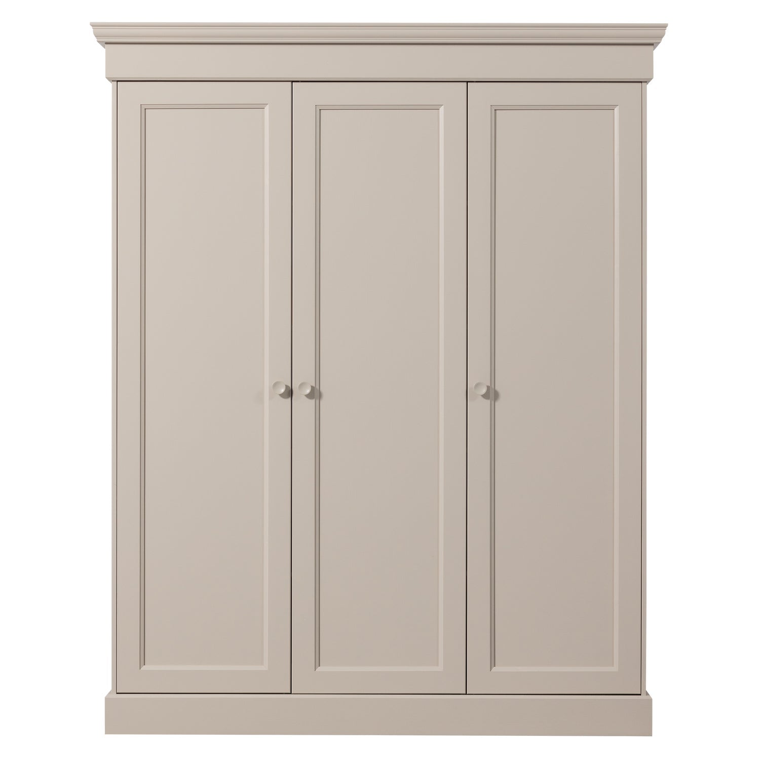 Armadio 3 ante in legno di pino Olivia 171x212 cm
