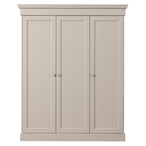 Armadio 3 ante in legno di pino Olivia 171x212 cm