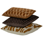 Set di 3 cuscini decorativi in cotone Isai