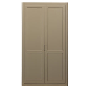 Armadio 2 ante in legno di pino Gunnar 120x217 cm