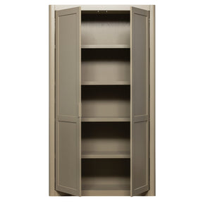 Armadio 2 ante in legno di pino Gunnar 120x217 cm