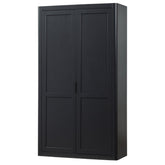 Armadio 2 ante in legno di pino Gunnar 120x217 cm