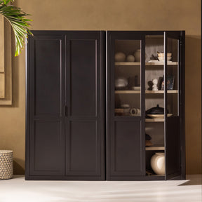 Armadio 2 ante in legno di pino Gunnar 120x217 cm