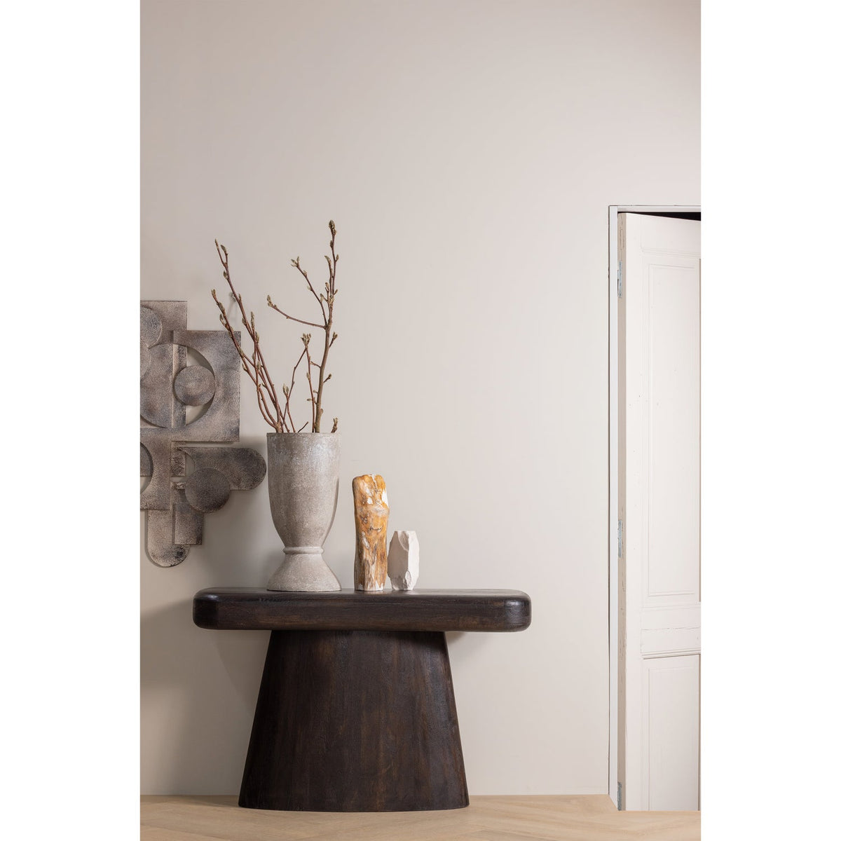 Tavolino in legno di mango nero Amco 120x76 cm