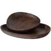 Set di 2 vassoi in legno di mango marrone Sevran