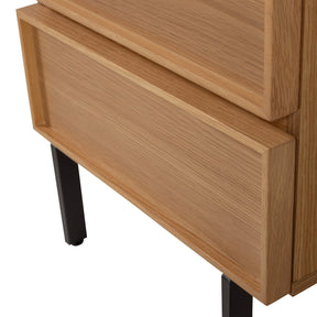 Comodino 2 cassetti Tivo 45x51 cm