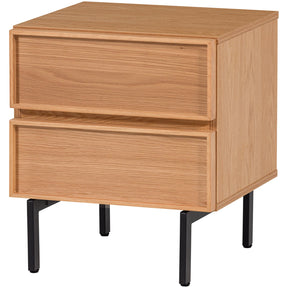 Comodino 2 cassetti Tivo 45x51 cm