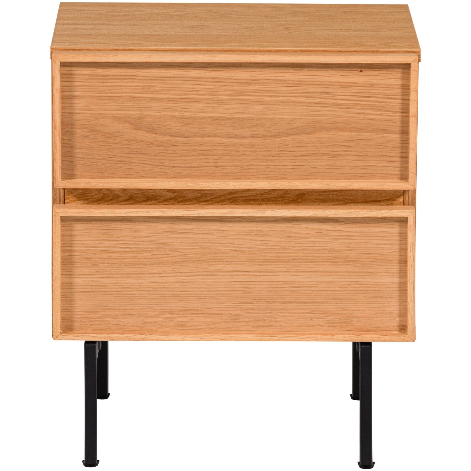 Comodino 2 cassetti Tivo 45x51 cm