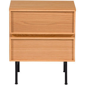 Comodino 2 cassetti Tivo 45x51 cm