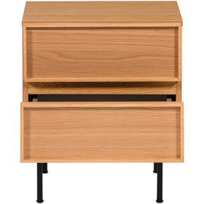Comodino 2 cassetti Tivo 45x51 cm