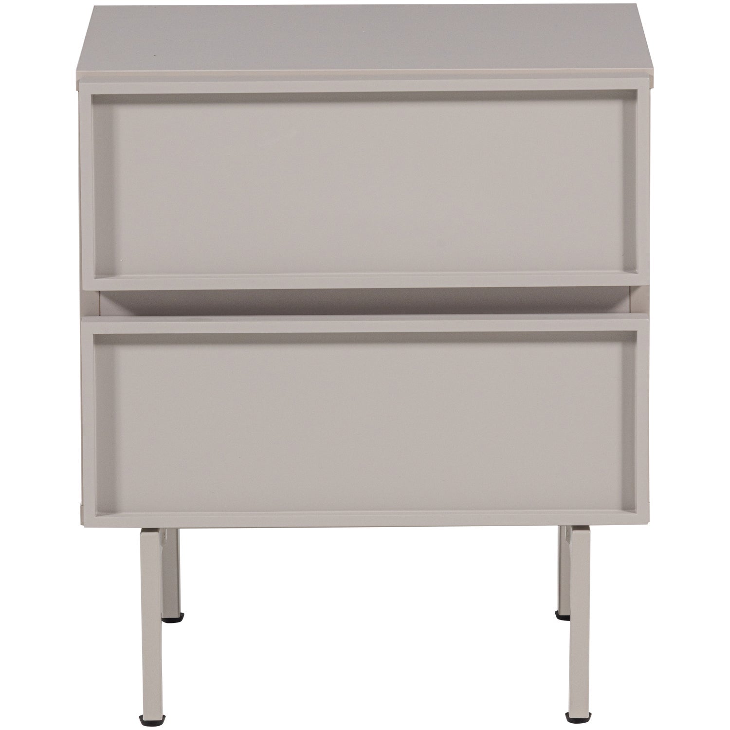 Comodino 2 cassetti Tivo 45x51 cm