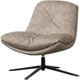 Poltrona girevole in poliestere Arve 82x86 cm