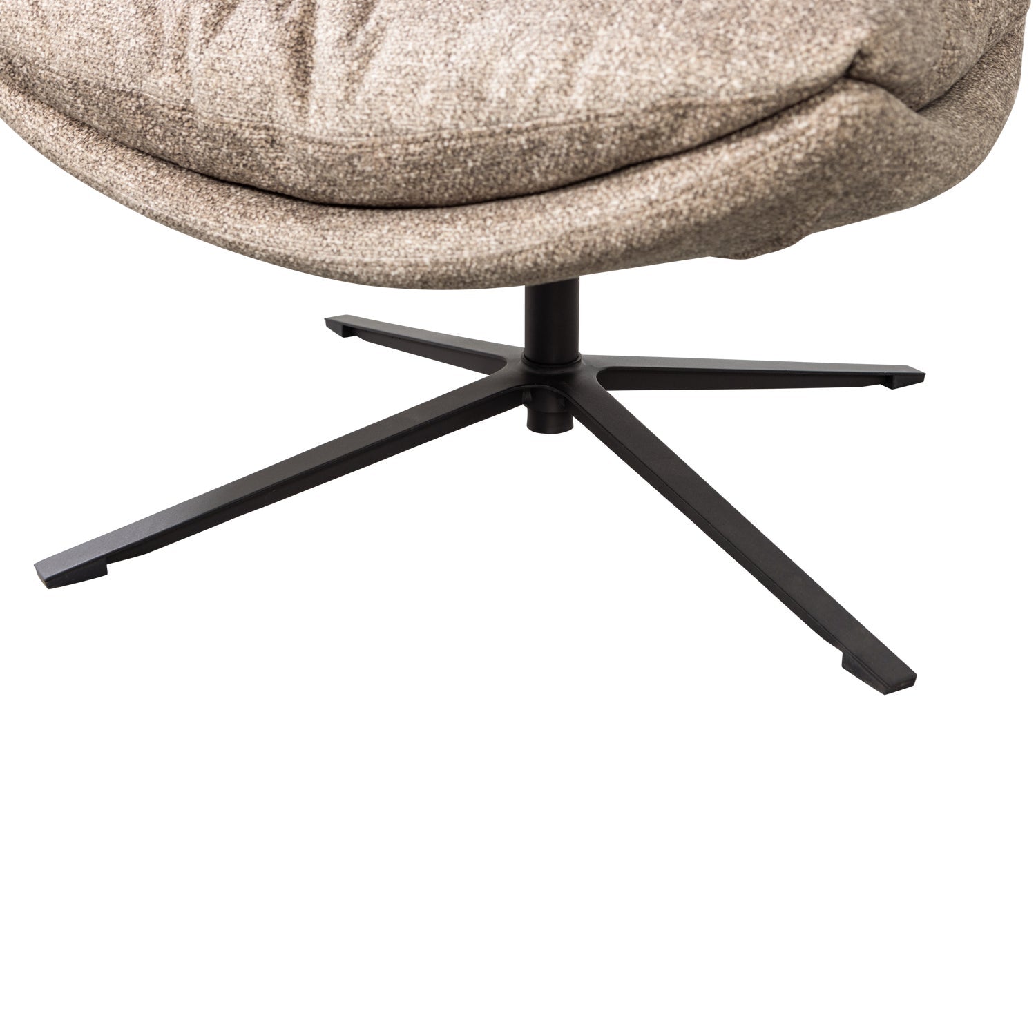 Poltrona girevole in poliestere Arve 82x86 cm
